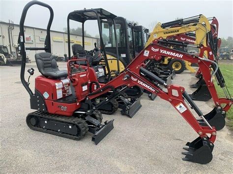 mini excavators sold in michigan